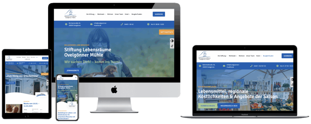 Mockup Referenz Stiftung Lebensräume Ovelgönner Mühler