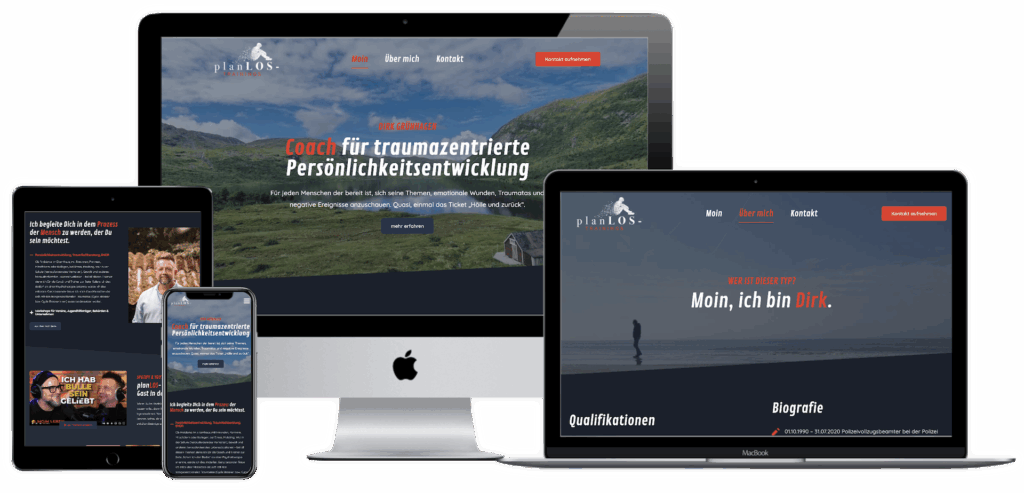 Mockup Referenz planLOS Trainings - Dirk Grünhagen
